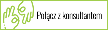 Logo promujące Nową forma kontaktu z Zieloną Linią dostępna od 1 sierpnia